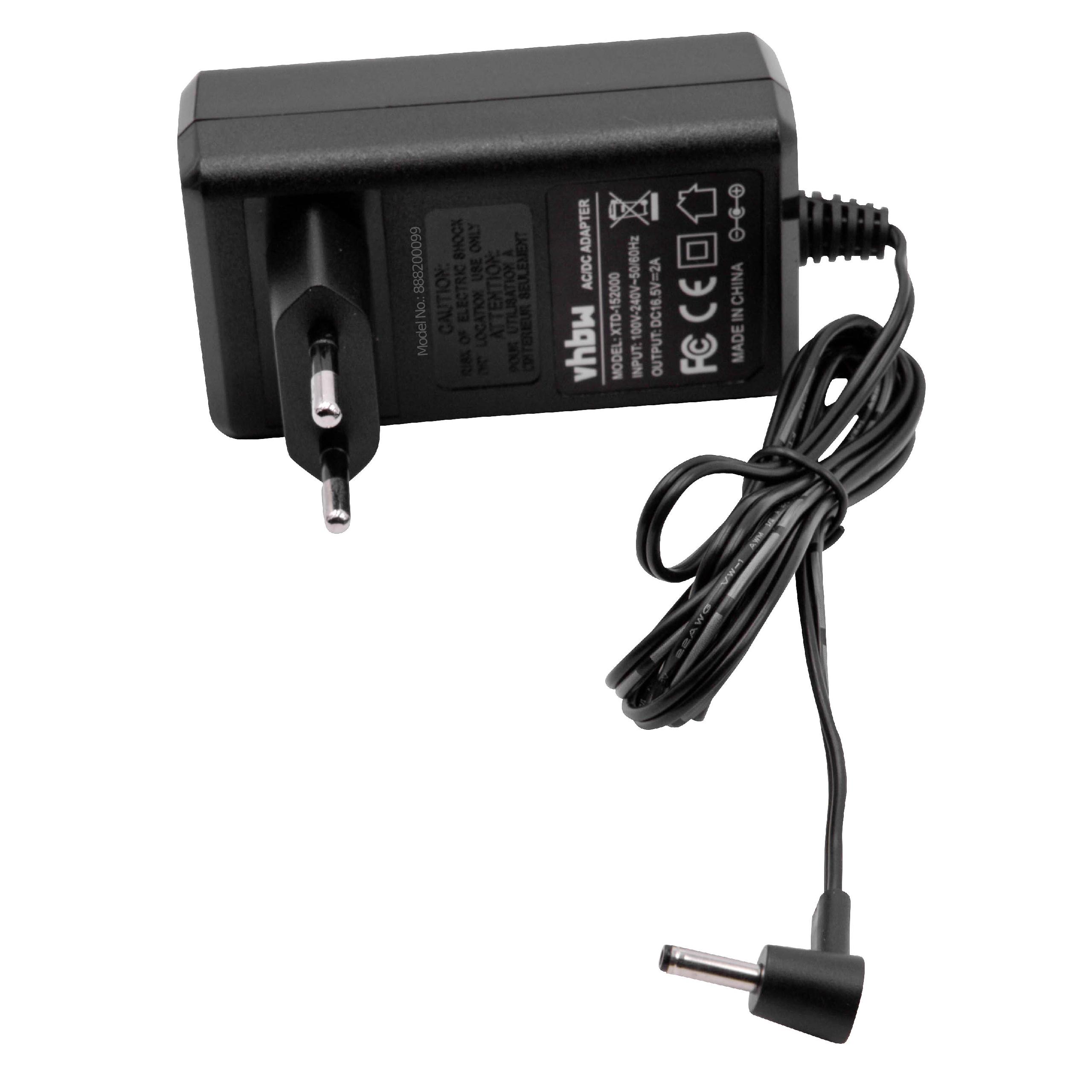 Adaptador de Alimentação vhbw para Google Smart Speaker - Substitui W16-033N1A, W033R004H