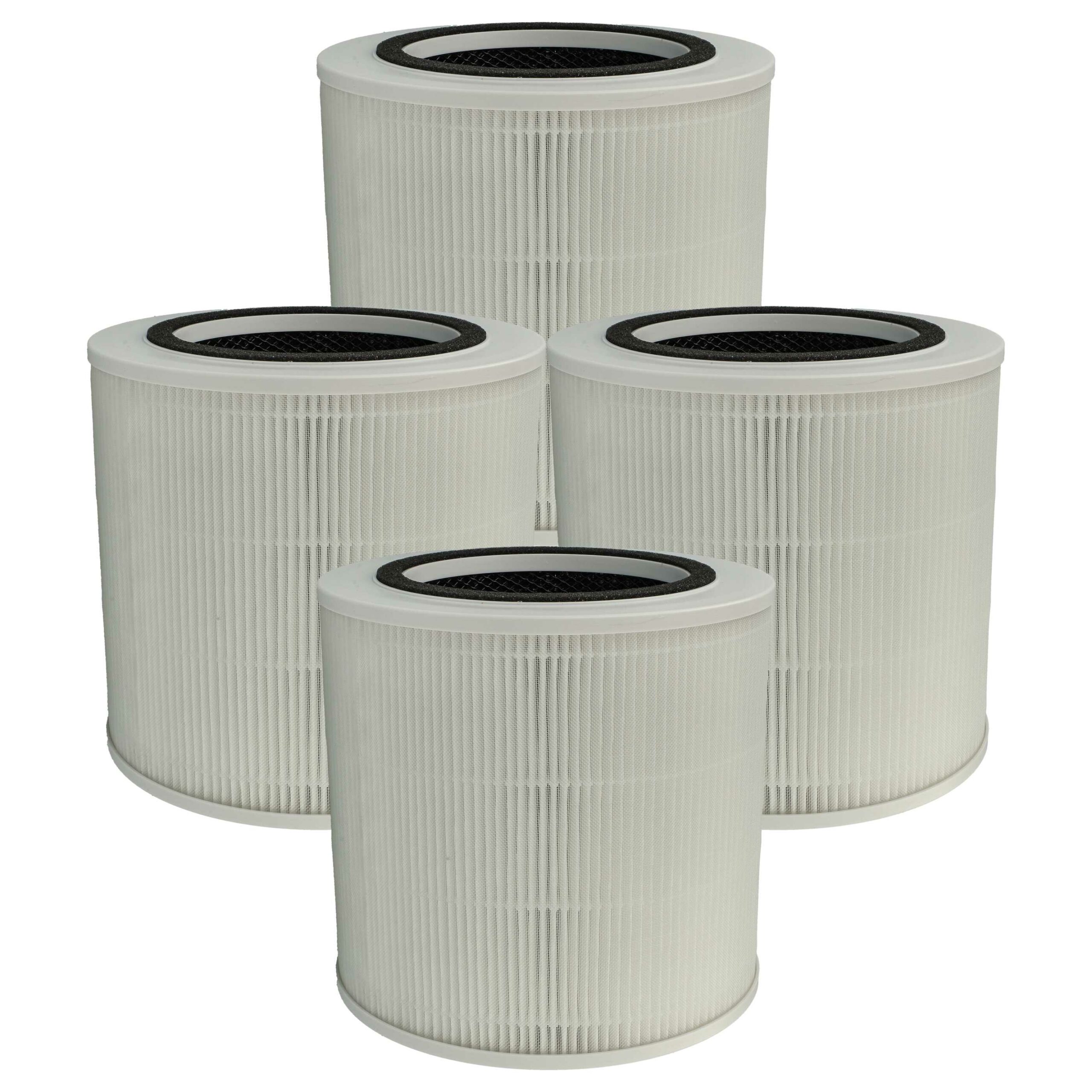 4x Filtros para Purificador de Ar Medion MD10171 - Pré-filtro + HEPA + Carvão Ativado