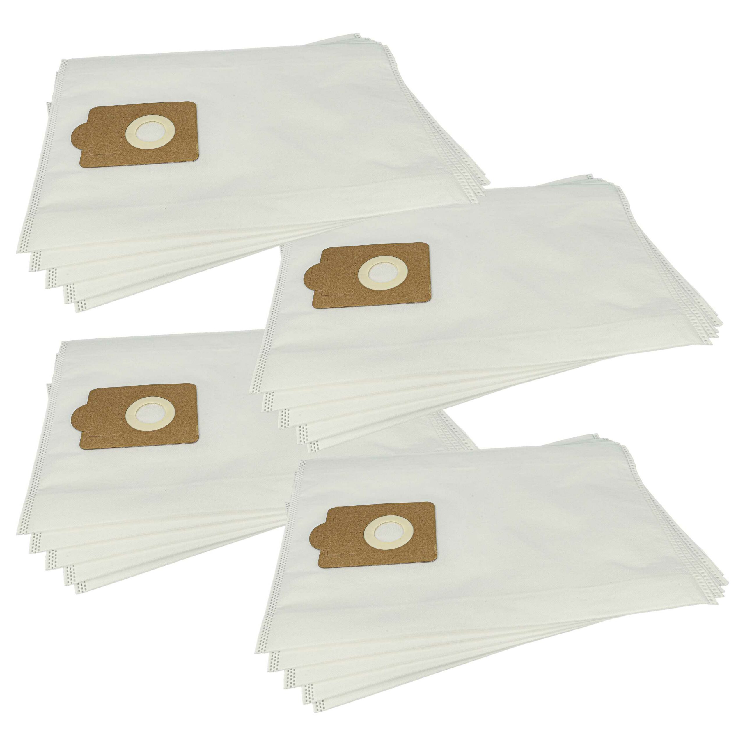 20x Sacos para Aspirador Fakir 2630805 - vhbw Microfleece para Hako
