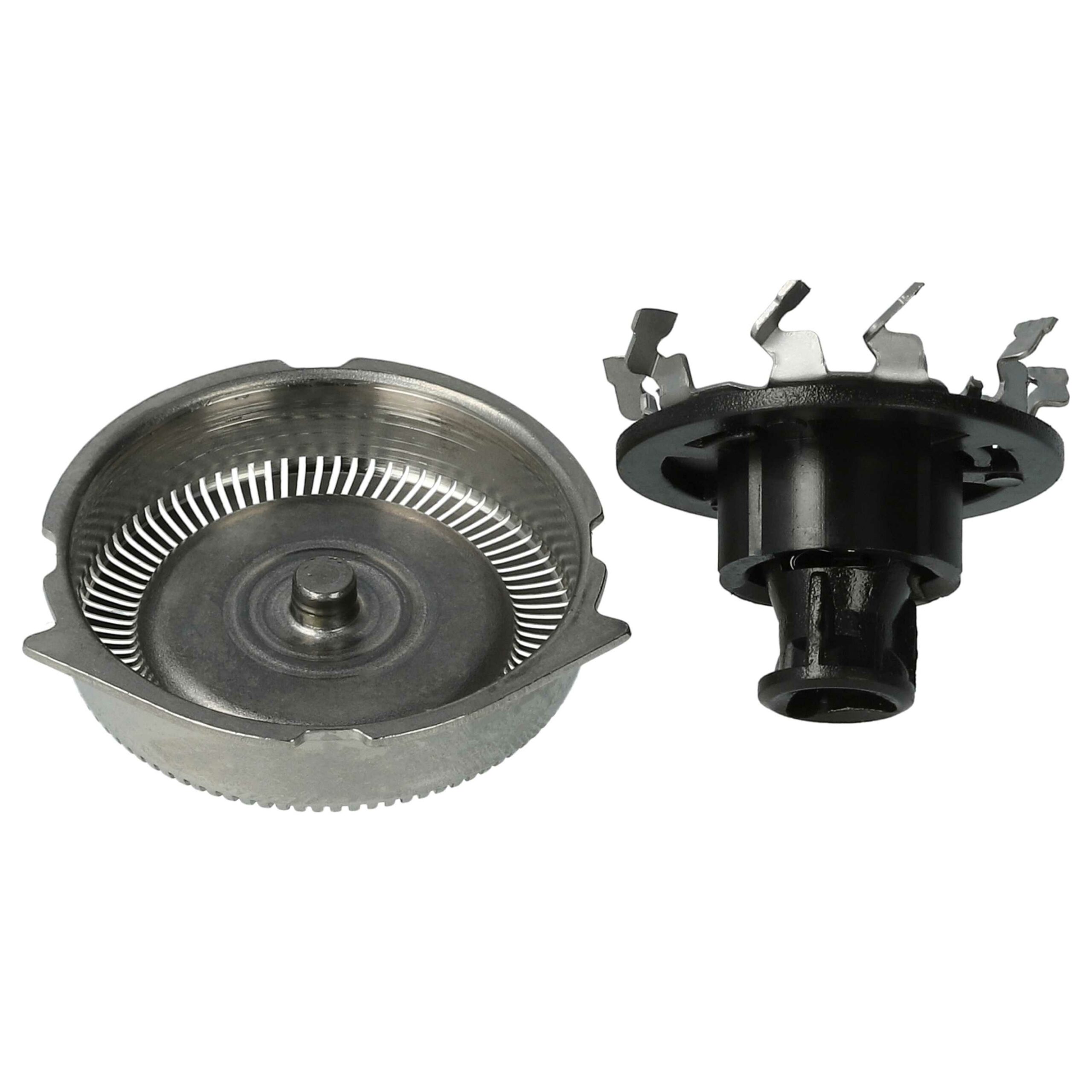 3x Cabeças de Corte para Raspadeira Philips RQ11, RQ32 - vhbw, Prata - Image 4