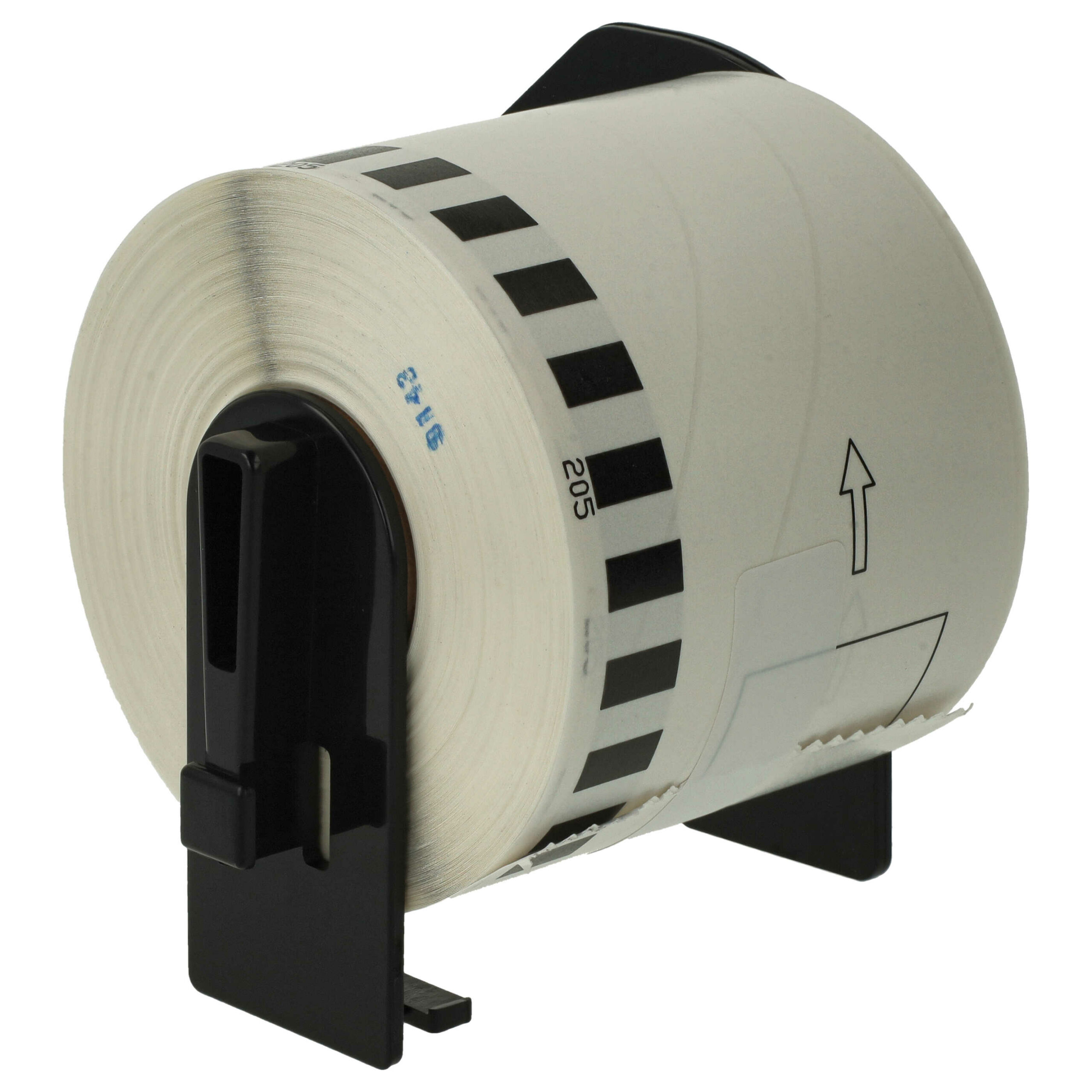 Rolo de Etiquetas Compatível com Brother DK-22205 - Premium 62 mm x 30.48 m + Suporte - Image 4
