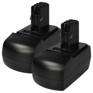 2x Bateria vhbw para Metabo 6.25475, 6.25476, 6.25482, 6.25481 - 2100 mAh, 14.4 V, NiMH