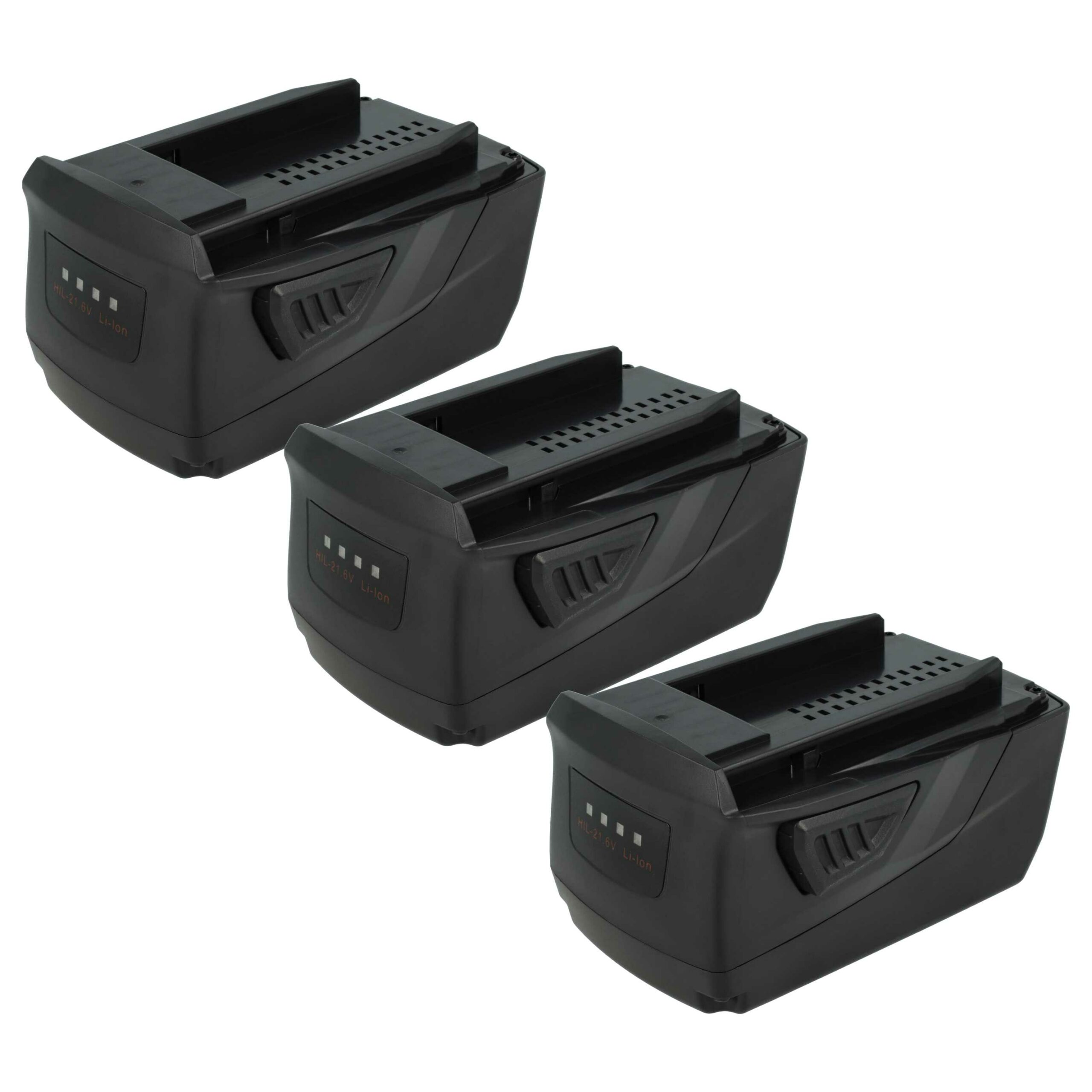 Bateria vhbw 21.6 V 5000 mAh para Ferramentas Hilti - Pack 3 unidades