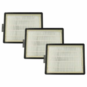 3x Filtros Substitutos vhbw para Rainbow Rexair R12107B, R7292 - Classe H13