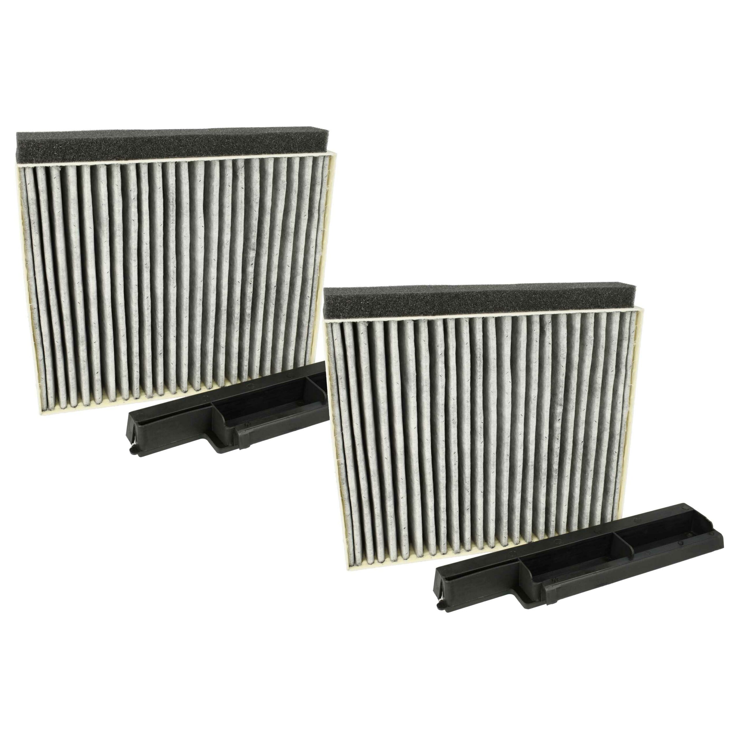 2x Filtro de Carvão Ativado de Substituição para Exaustor Bosch 11022296, 8720094253404, 17006795