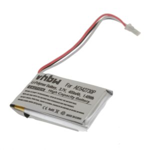 Bateria vhbw para GPS Bushnell AE542730P - 400mAh, 3.7V