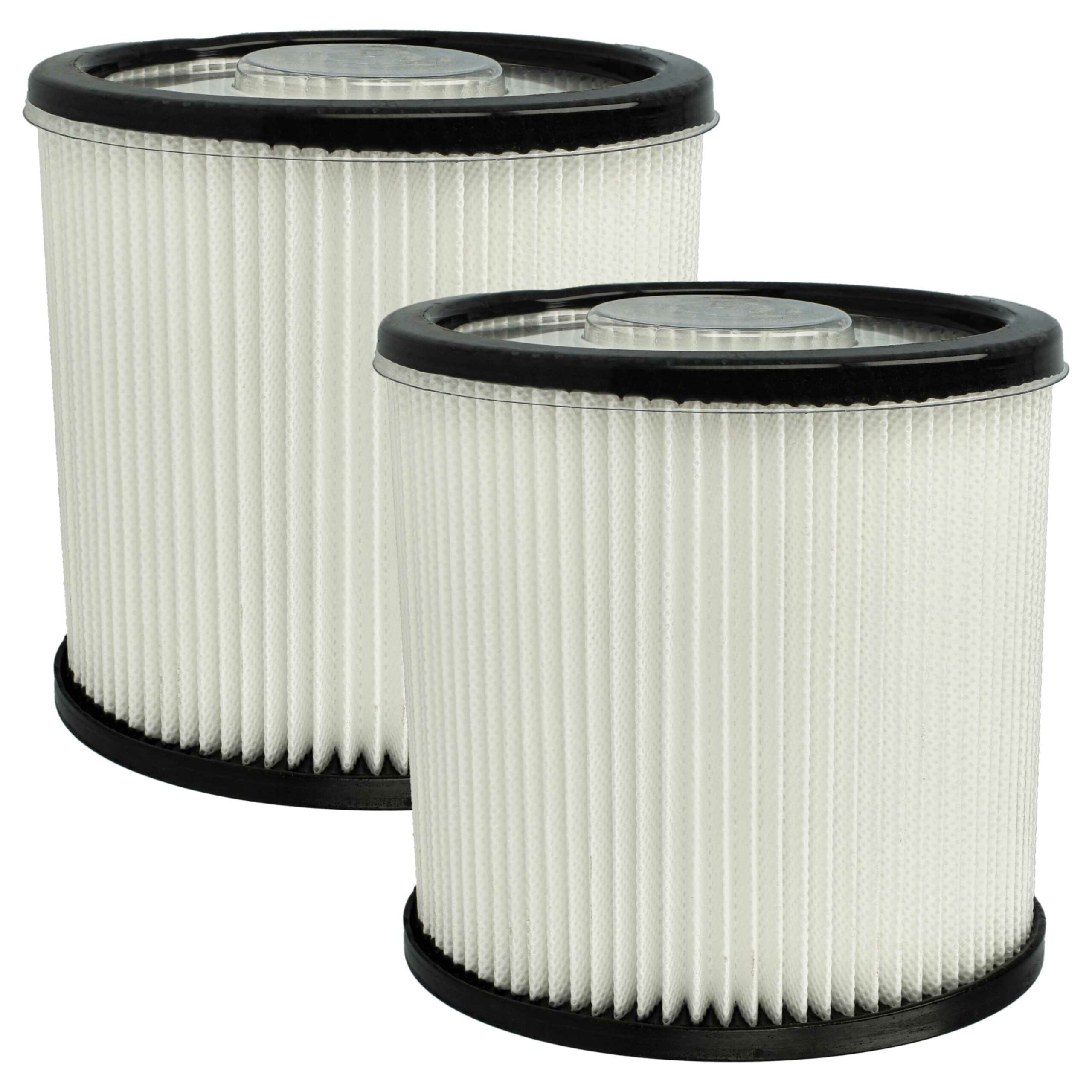 2x Filtro de substituição vhbw para Scheppach 4014915222866, 7907709701 - Classe F7
