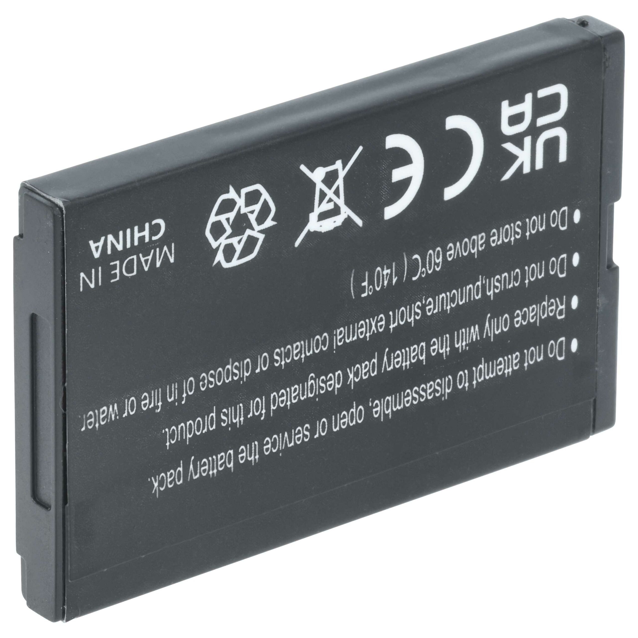 Bateria vhbw para ZTE Li3710T42P3h553457, LI3709T72P3H553447 - 800 mAh 3.7 V Li-Ion - Image 2