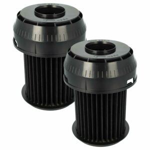 2x Filtros Plissados para Aspirador Bosch - Substitui 2609256d46, 00649841 - vhbw