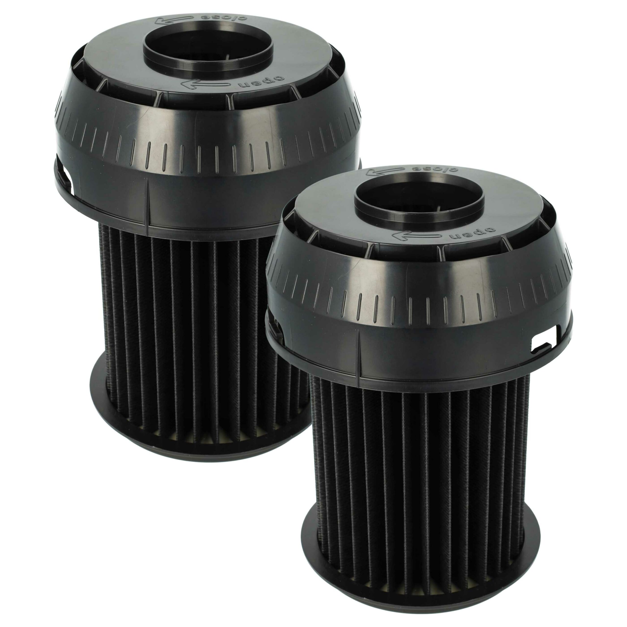 2x Filtros Plissados para Aspirador Bosch - Substitui 2609256d46, 00649841 - vhbw