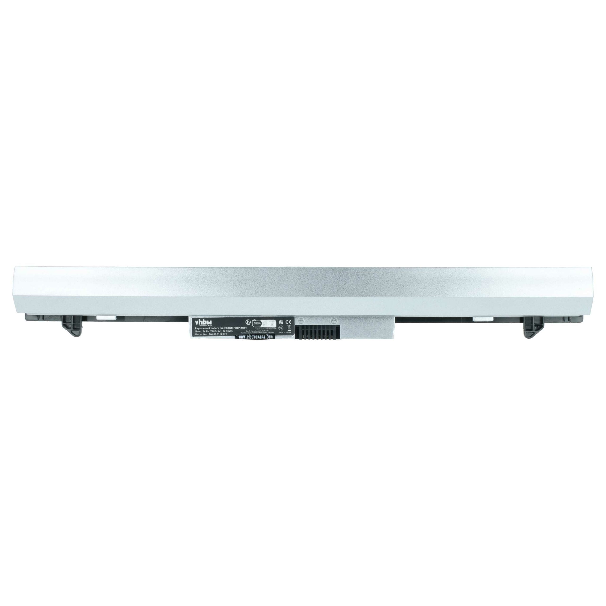 Bateria vhbw para Portátil HP - Substitui R0O4, HSTNN-PB6P, P3G13AA, 811347-001, HSTNN-LB7A - 2200 mAh 14.8 V Li-Ion - Image 3