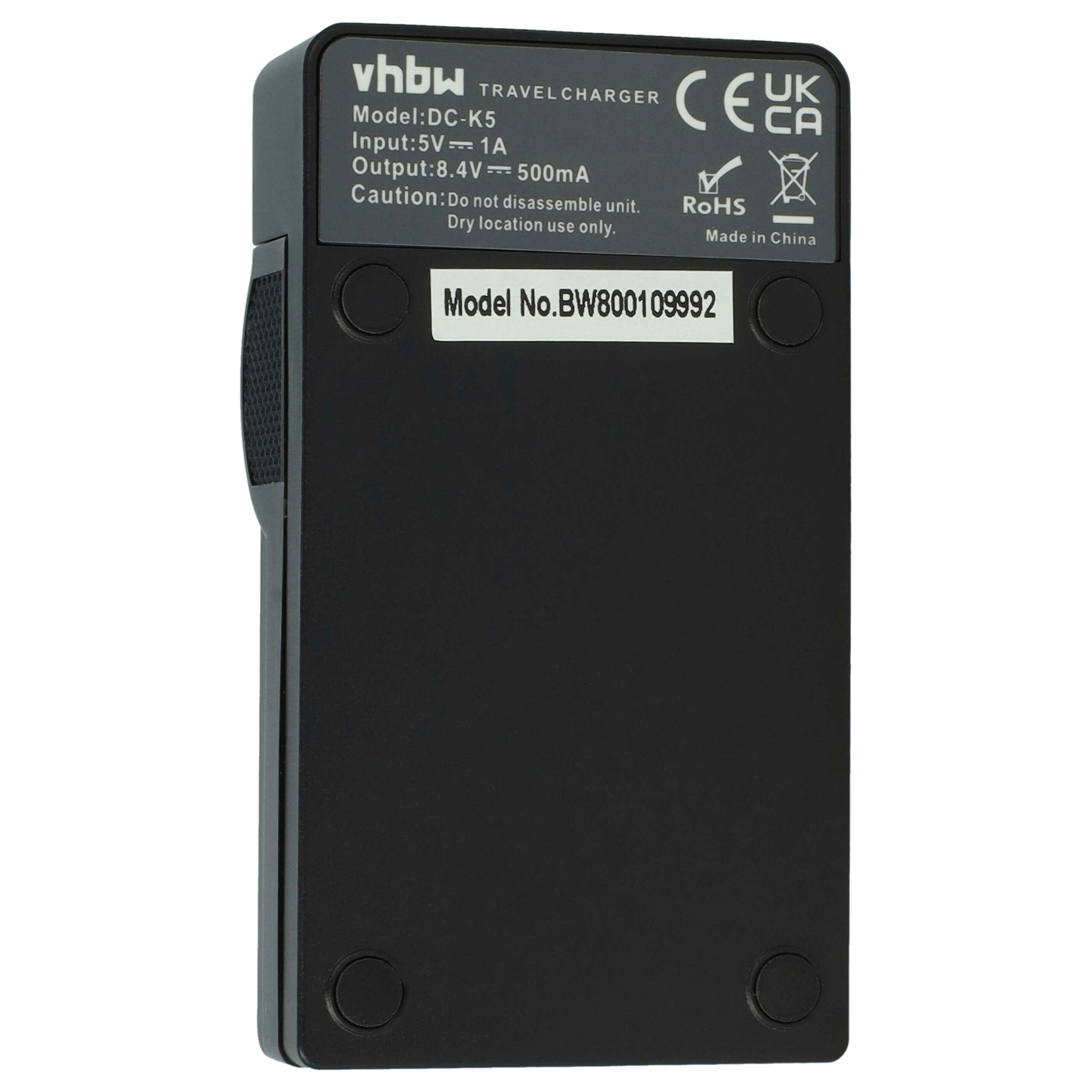 Carregador de Bateria USB-C + Cabo USB-C vhbw para Câmaras Leica, Panasonic, Sigma - 0,5 A - Image 4