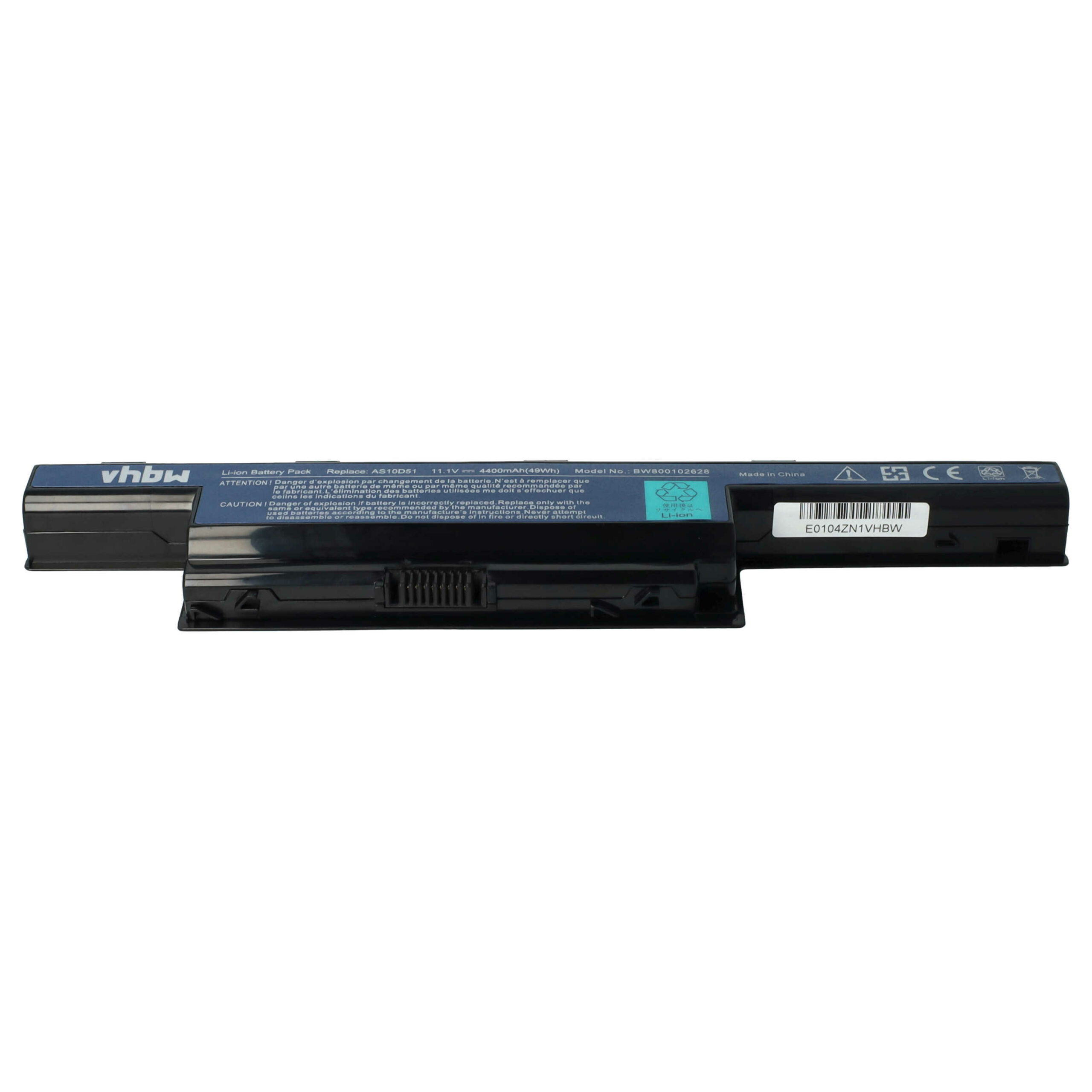 Bateria vhbw para Acer Aspire 7741G, 7750G, V3-771G - 4400 mAh 11.1 V Li-Ion