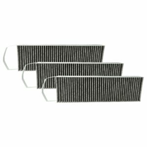 Filtro de Carvão Ativado vhbw para Coifa Bora PUAKF - Pack 3 Unidades