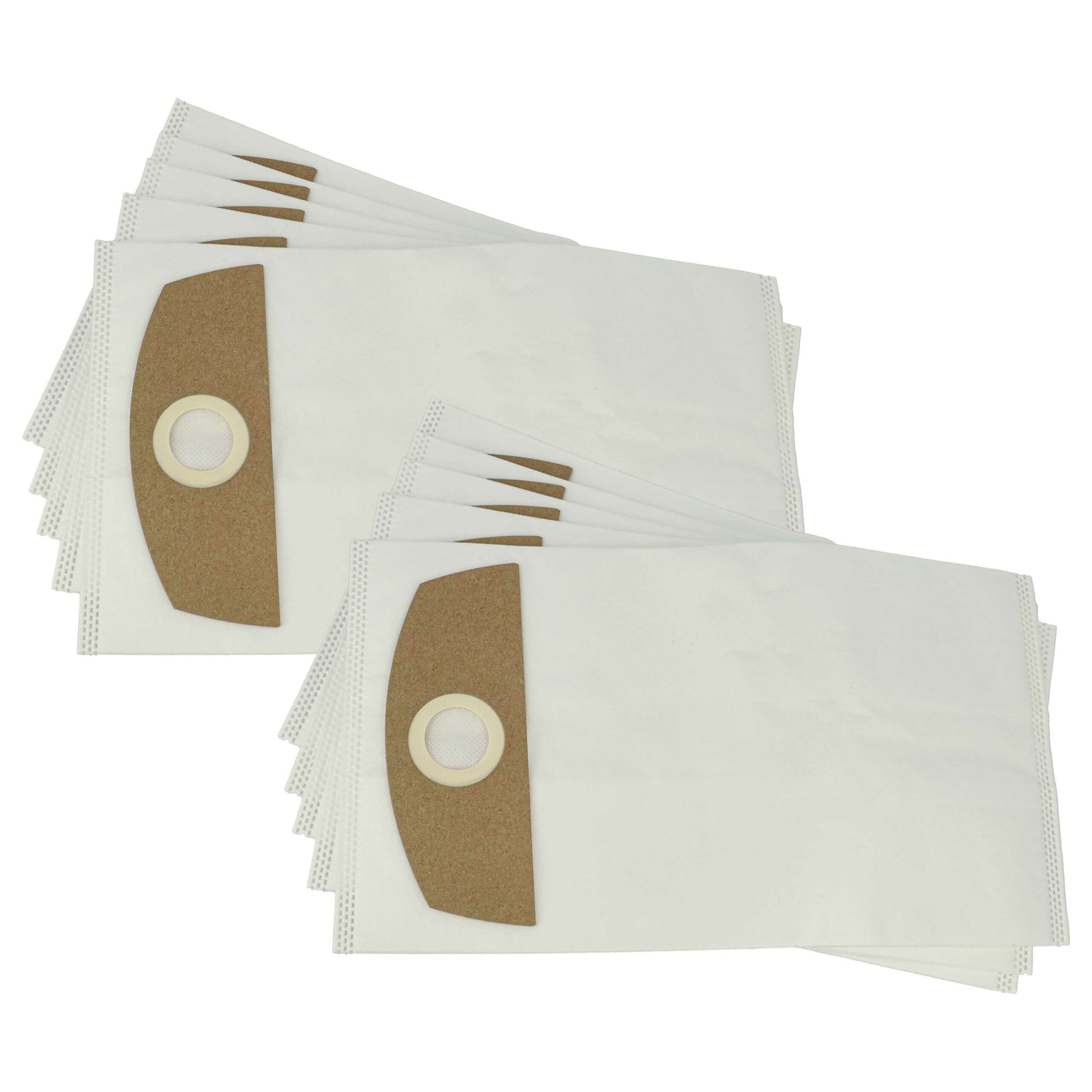 Pack 10x Sacos para Aspirador Metabo Flex 487.287 - Microfleece vhbw