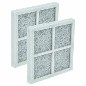Filtro de Carbono Ativado vhbw para Frigorífico LG (substitui LT120F, ADQ73334008, ADQ73214404) - Pack 2