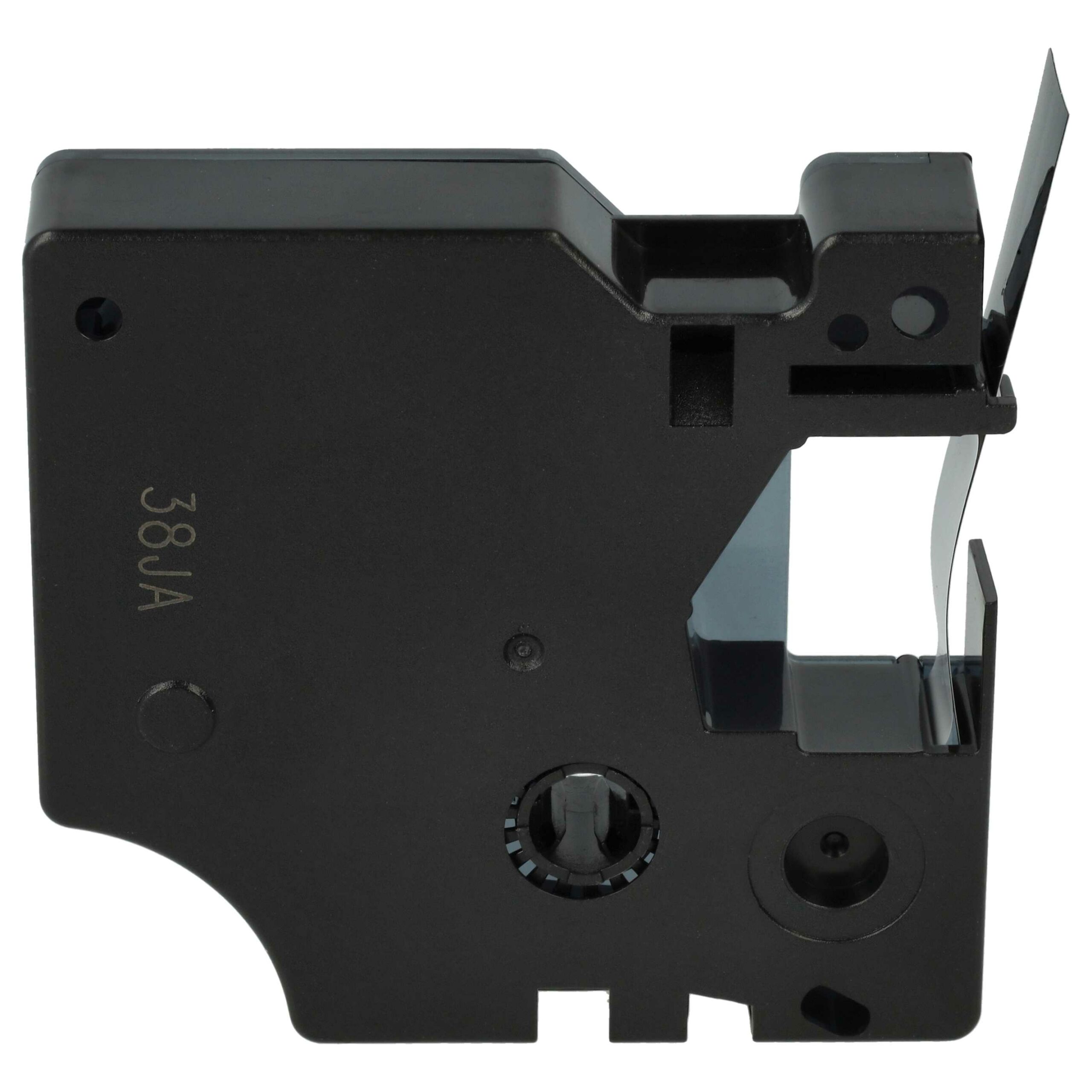 Fita de Etiquetas vhbw Compatível com Dymo D1 S0720610 45021 - 12 mm Branco sobre Preto - Image 4