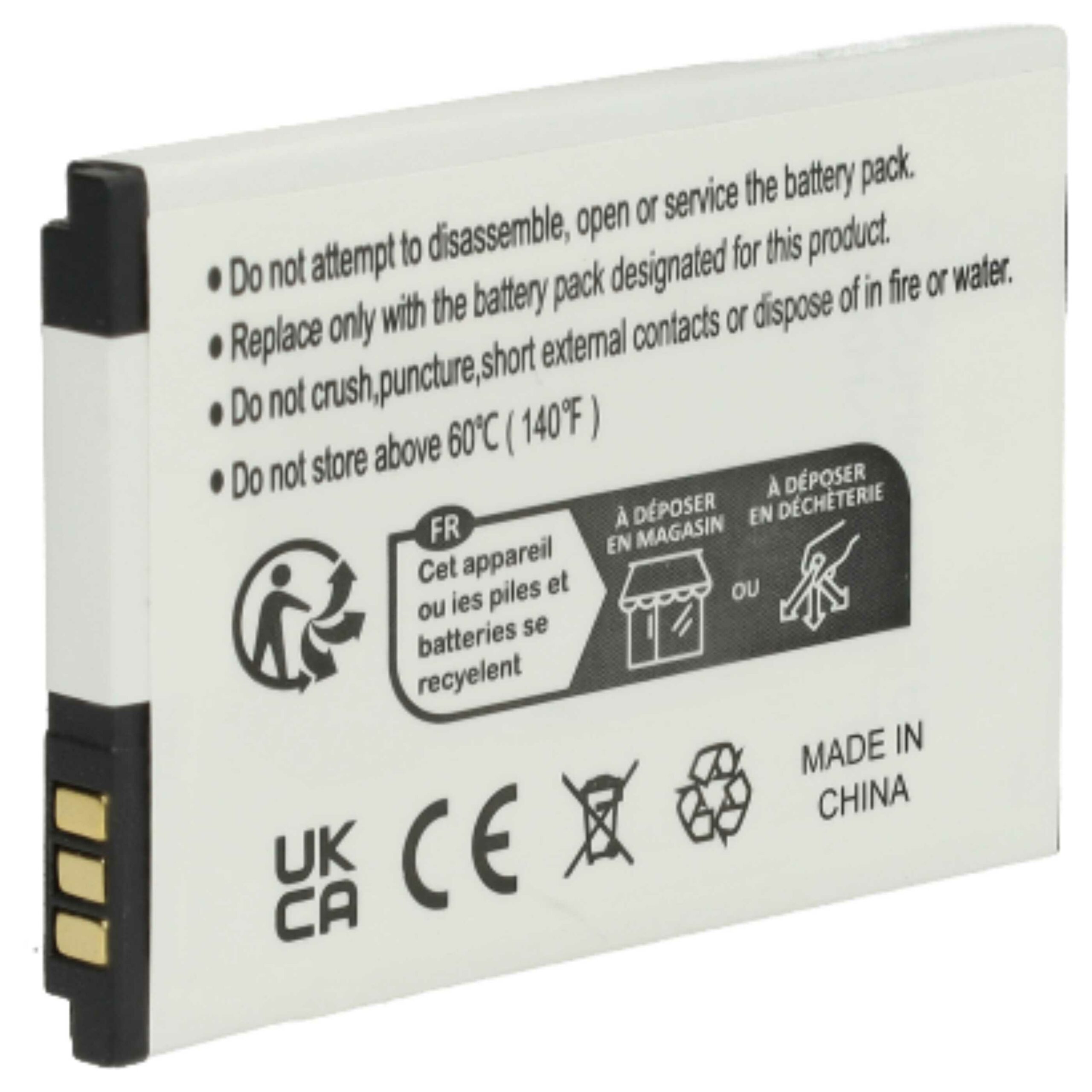 3x Bateria vhbw para Siemens S30852-D2152-X1 - Telefone Gigaset DECT - 950 mAh 3.7V Li-Ion - Image 2