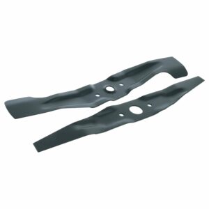 2x Lâminas de Corte Compatíveis com Honda 72531-VH7-000, 72511-VH7-000 - Cortador de Relva sem Fios - Aço Preto
