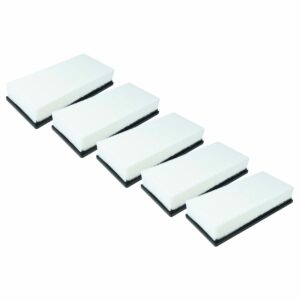 Pack 5x Filtros Plissados para Kärcher CVS 65/1 Bp e outros modelos - vhbw (substitui 6.907.449.0)