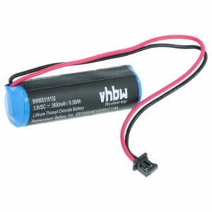 Bateria Li-Ion vhbw para Amplificadores CNC Mitsubishi - 2600 mAh 3.6 V