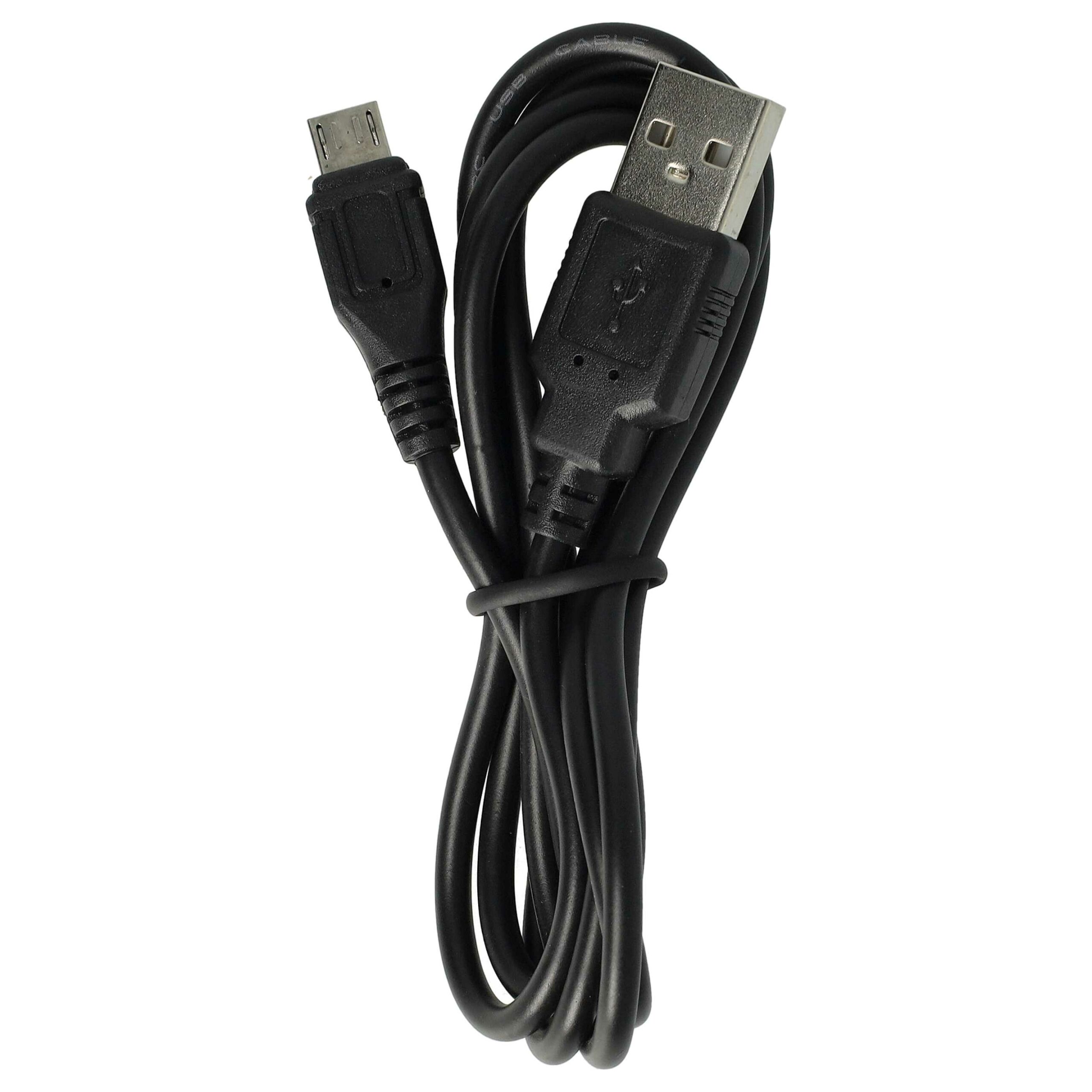 Cabo Micro-USB vhbw USB Tipo A para Micro USB - Preto, 1 m - Image 3