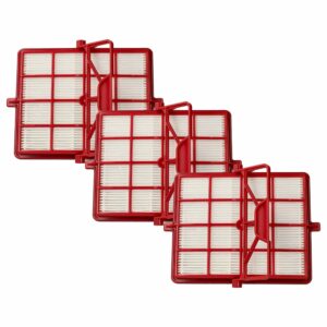 Filtro Combi vhbw 3x para Aspirador Lux Intelligence S115 - Filtro HEPA 13 + Carvão Ativo