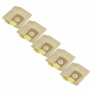 50x Sacos para Aspirador vhbw compatíveis com Adix SI170, SI106 para Bosch - papel