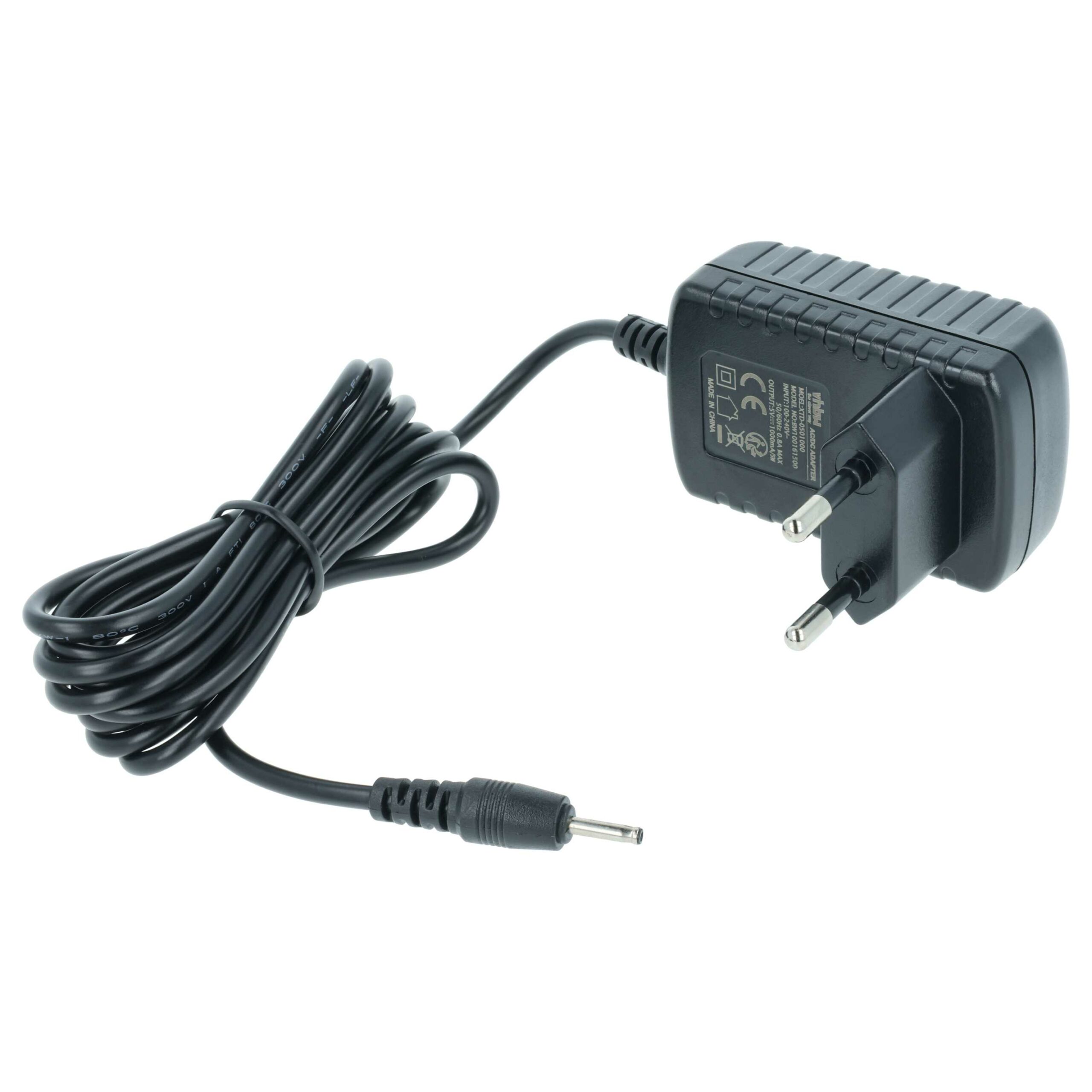 Carregador para Mitsubishi, Samsung SGH-C160 e outros telemóveis vhbw