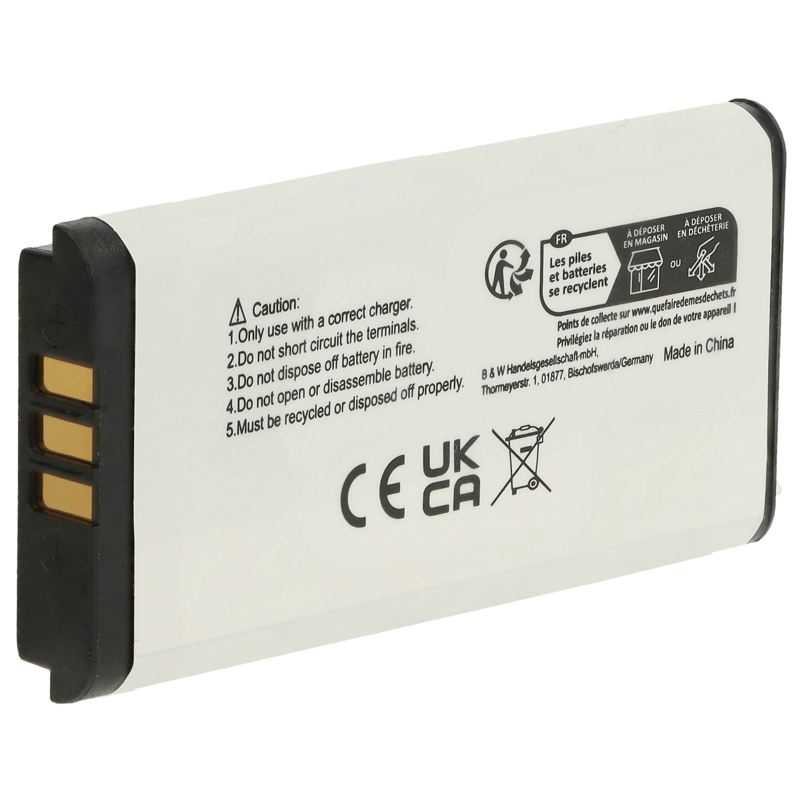 Bateria para Consola Nintendo TWL-001, C/TWL-A-BP, TWL-003, BOAMK01 - 840 mAh 3.7 V Li-Ion vhbw - Image 2