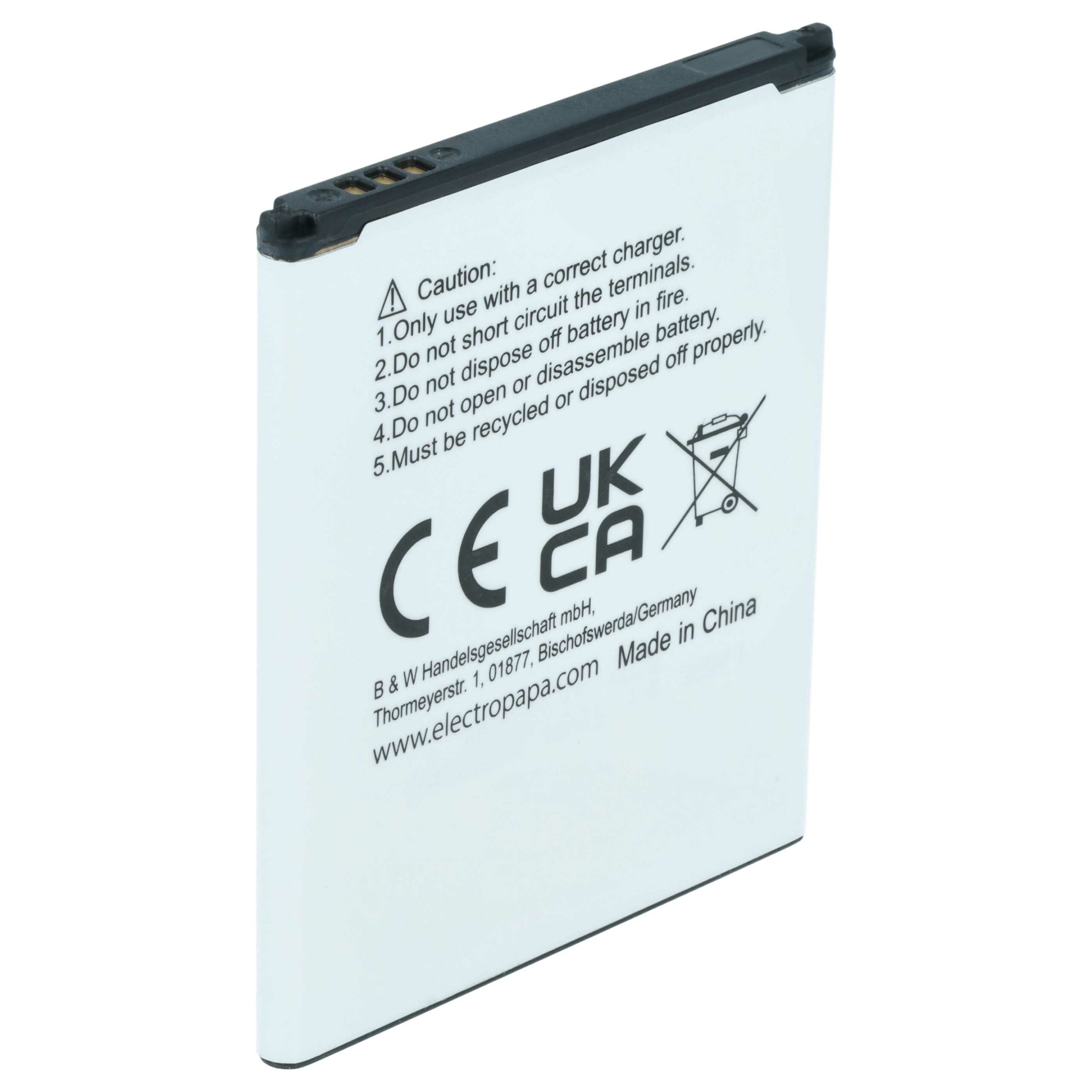 Bateria para Samsung B100, B100AE, EB-B100AE, GH43-03948B - 1500 mAh 3.7 V Li-Ion vhbw - Image 2