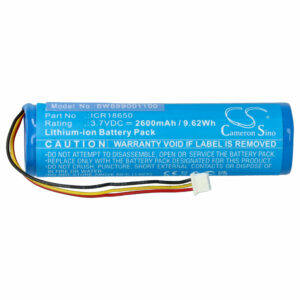 Bateria para Teclado Wireless Corsair K63 - 2600 mAh 3.7 V Li-Ion vhbw