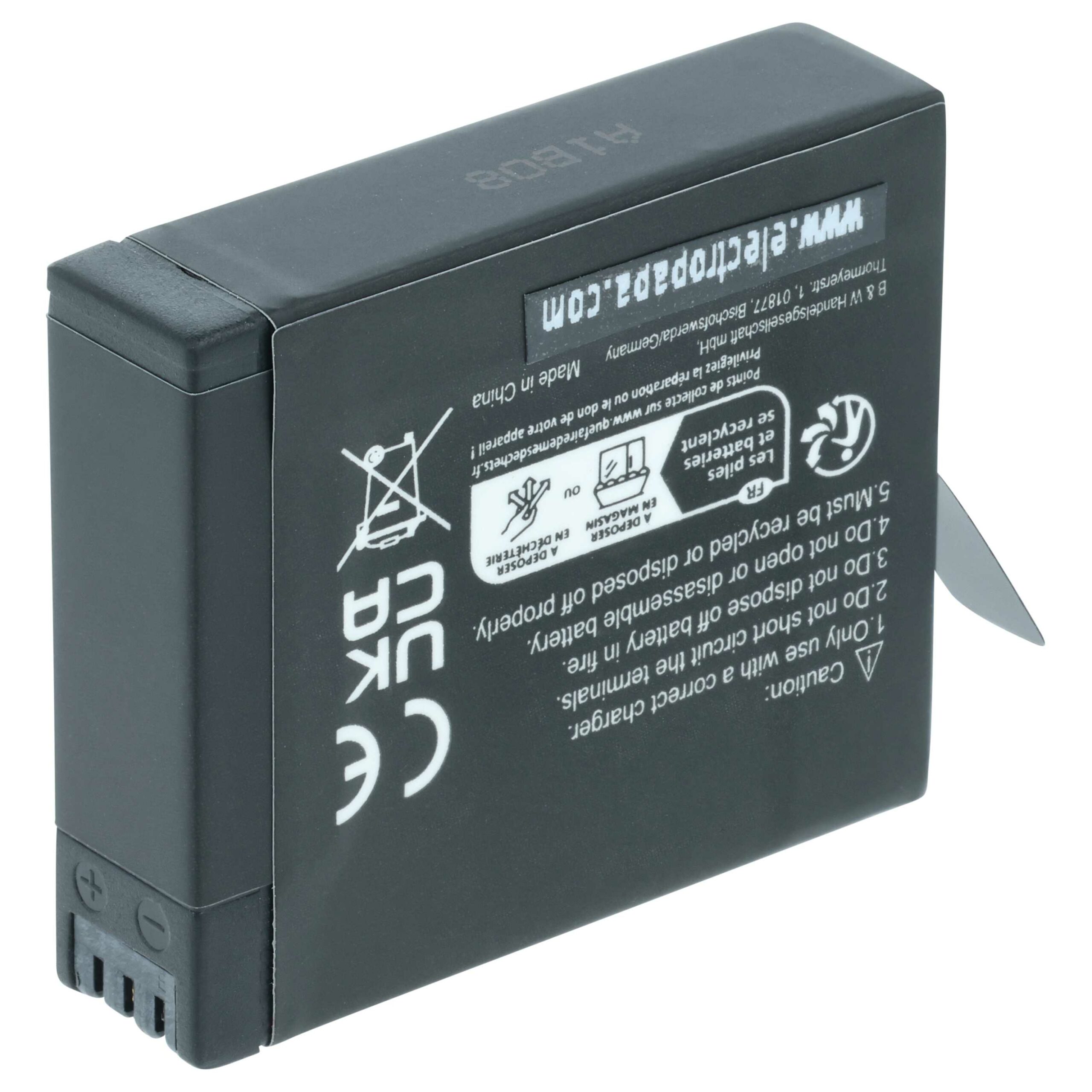 Bateria vhbw para Insta360 PL903135VT, PL903135VT-S01 - 1150mAh, 3.8V, Li-Ion - Image 2