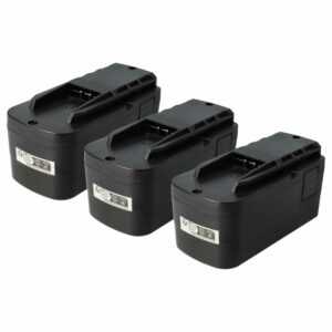 Bateria vhbw para Festo Festool 12V 2000 mAh - Pack de 3 Unidades (Compatível 398338, 497019, 493348, 498336)