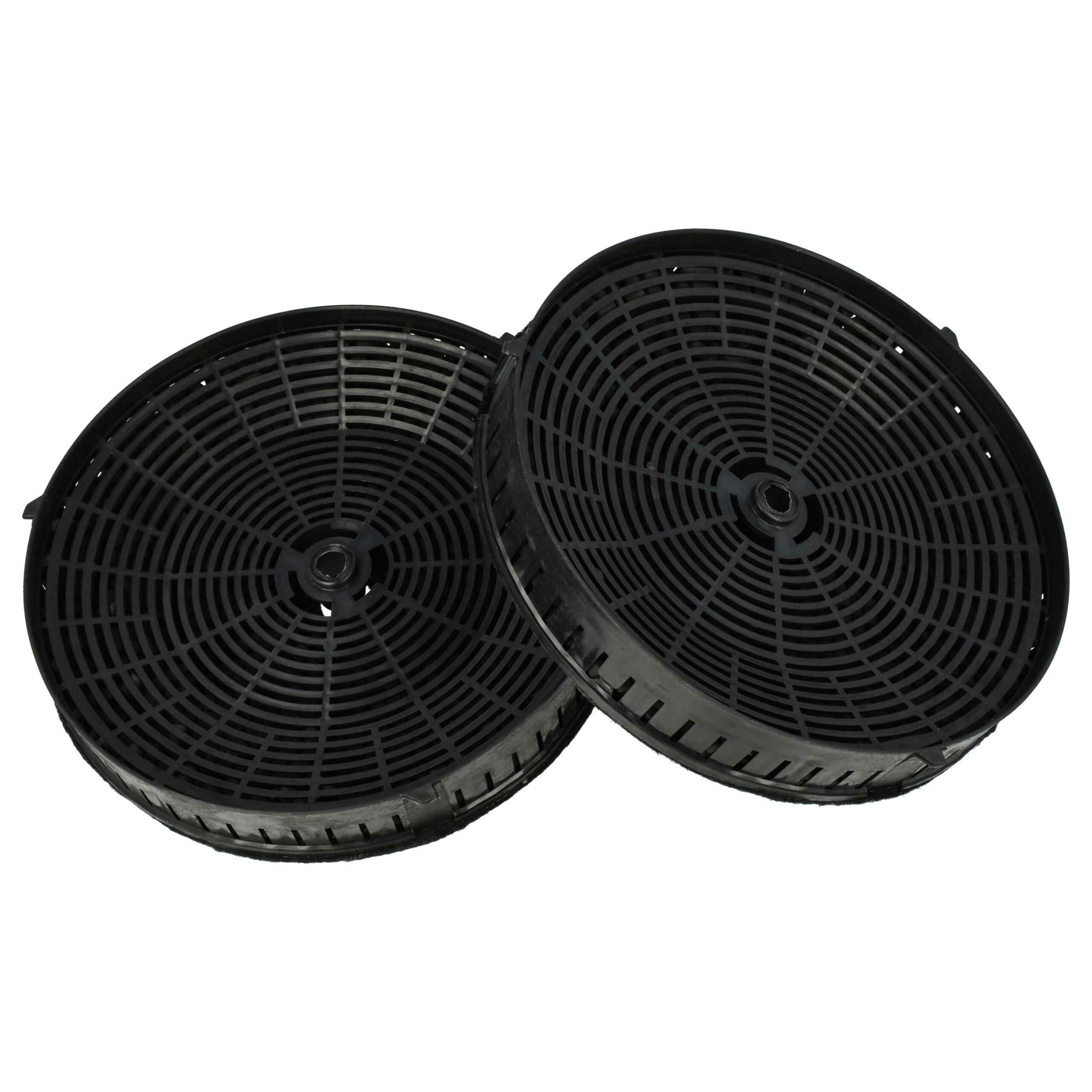 10x Filtro de Carvão Ativado Compatível com AEG 405517113/8, Zanussi - 17,2 cm - Image 2