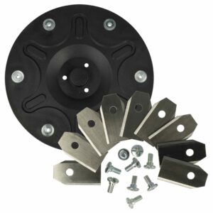 Kit de Acessórios vhbw 10 Peças para Segway Navimow i105E, i108E, i110n, i205 AWD - Preto