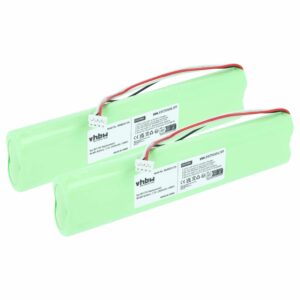 Bateria vhbw 2x Compatível Fluke BP1735 - 2500 mAh 7.2 V NiMH