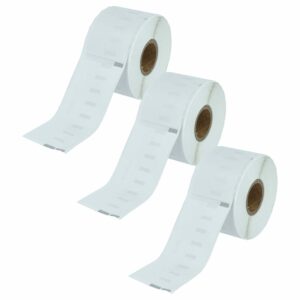 3x Rolo de Etiquetas Compatível com Dymo 11356 - 41 mm x 89 mm