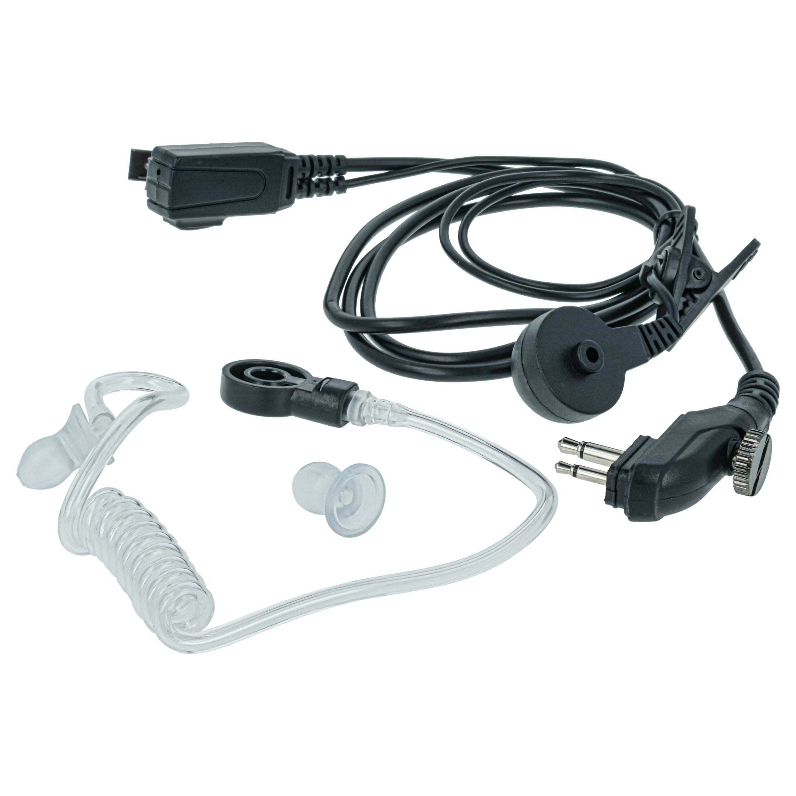 Auricular de Segurança para Rádios Hytera/Hyt PD500 - com Microfone PTT, Clip e Cabo - Image 3