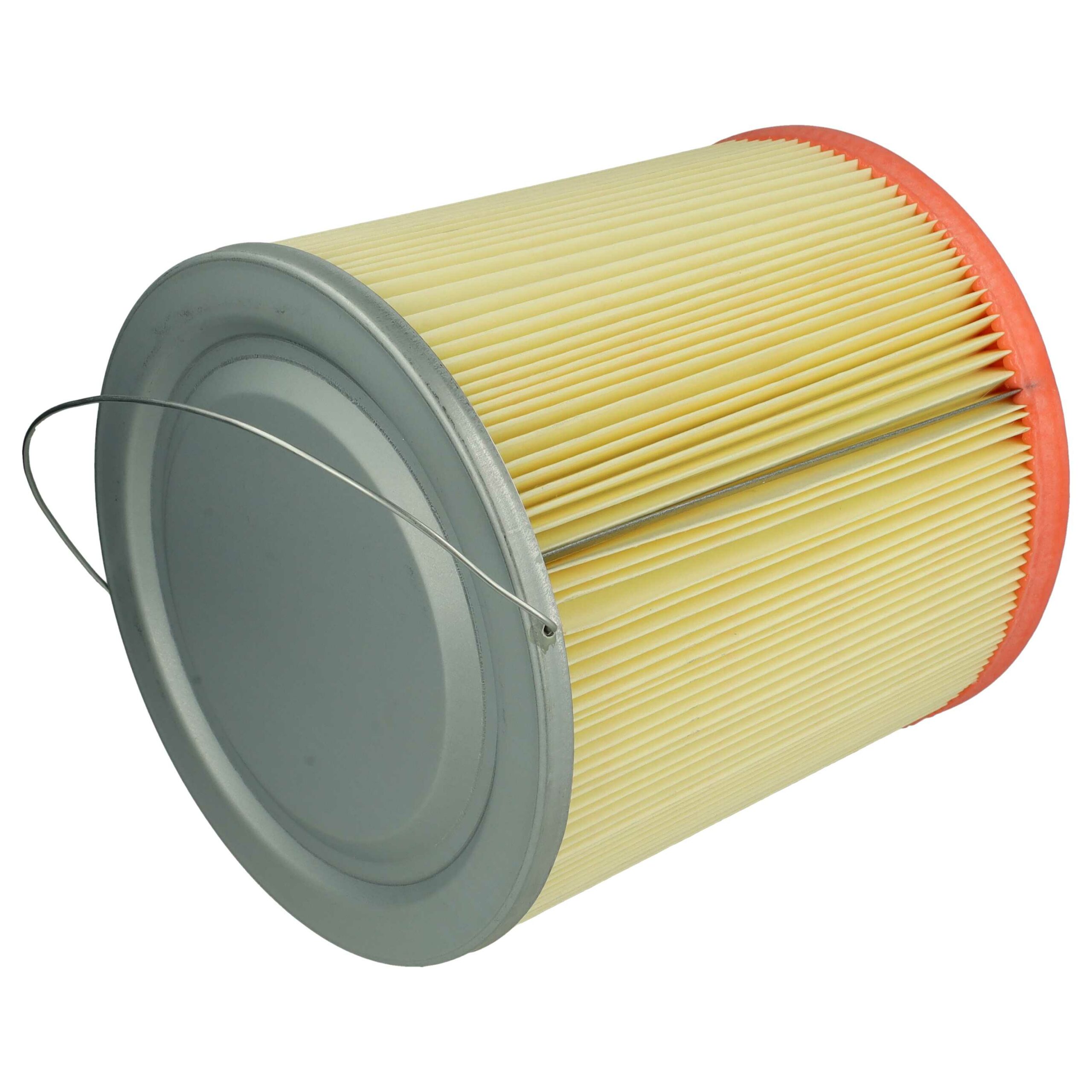 4x Filtro Redondo Substituição Rowenta ZR70 para Aspirador Tefal, Laranja/Amarelo vhbw - Image 4