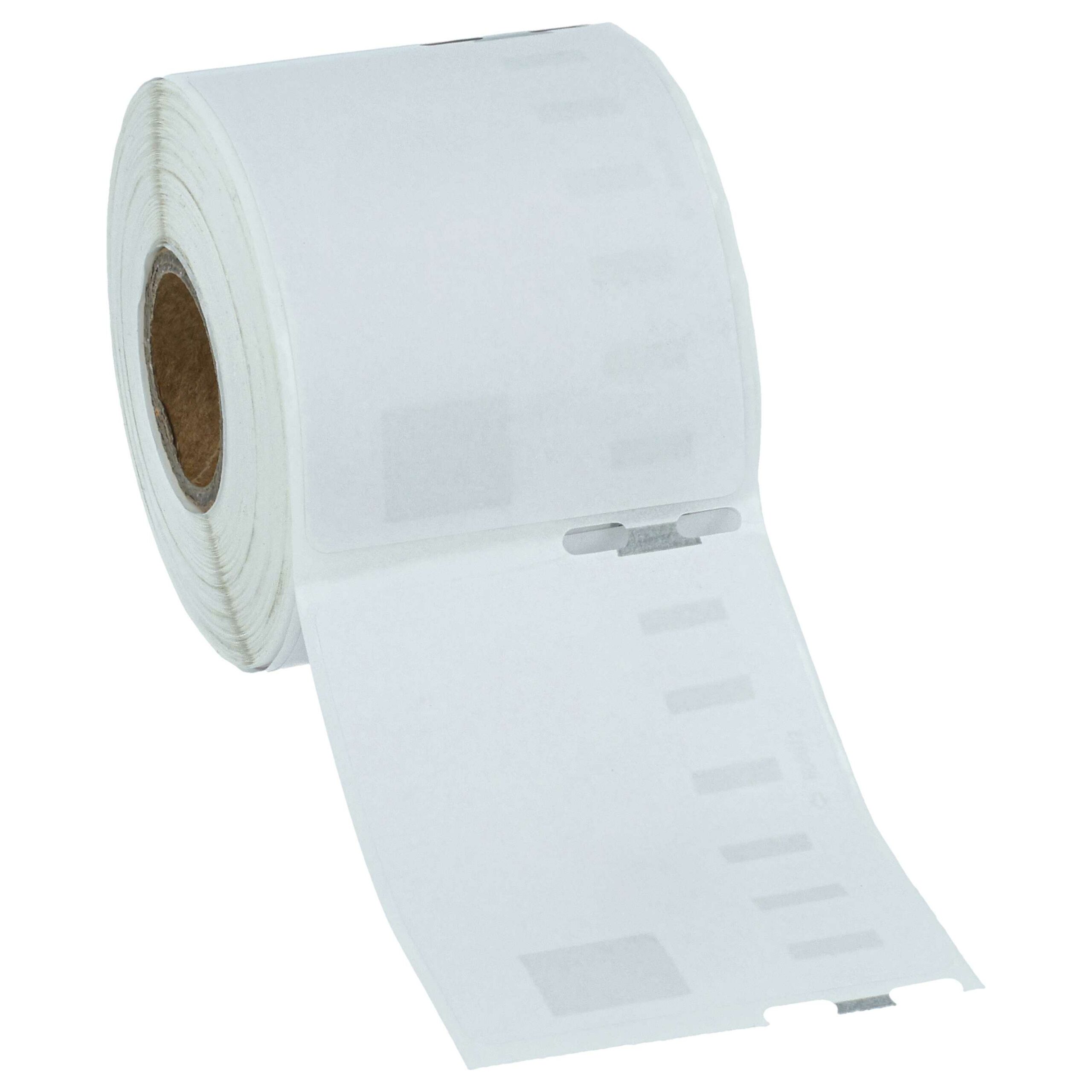 Pack 5x Rolos de Etiquetas compatíveis com Dymo 99015 - 54 mm x 70 mm - Image 4