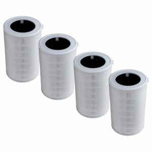 Pack 4x Filtros de Substituição para Xiaomi BHR6358GL - HEPA (H11) + Carvão Ativado