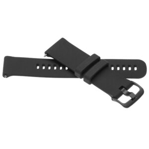 Pulseira de Silicone para Garmin Vivoactive - 22mm, Preta