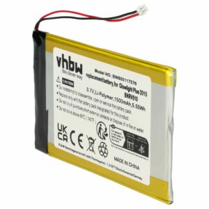 Bateria para Tolino Shine 1, 3, 2 HD, Tolino Vision 2, 4 HD - 1500 mAh 3.7 V Li-polímero vhbw
