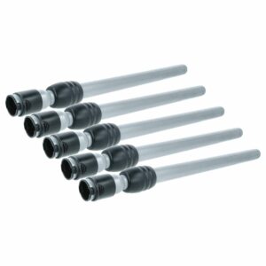 5x Tubo telescópico vhbw para Bosch BGS4U, Siemens Dynapower XXL - 61cm a 99cm
