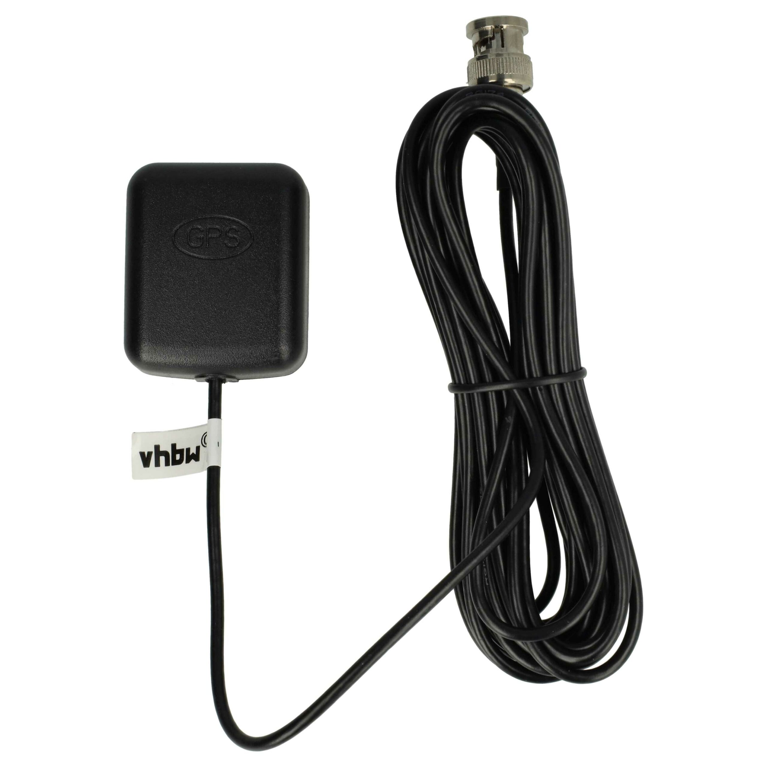 Antena GPS vhbw para Garmin GPSMap - Base Magnética, 5m, Conector BNC, Preto - Image 4