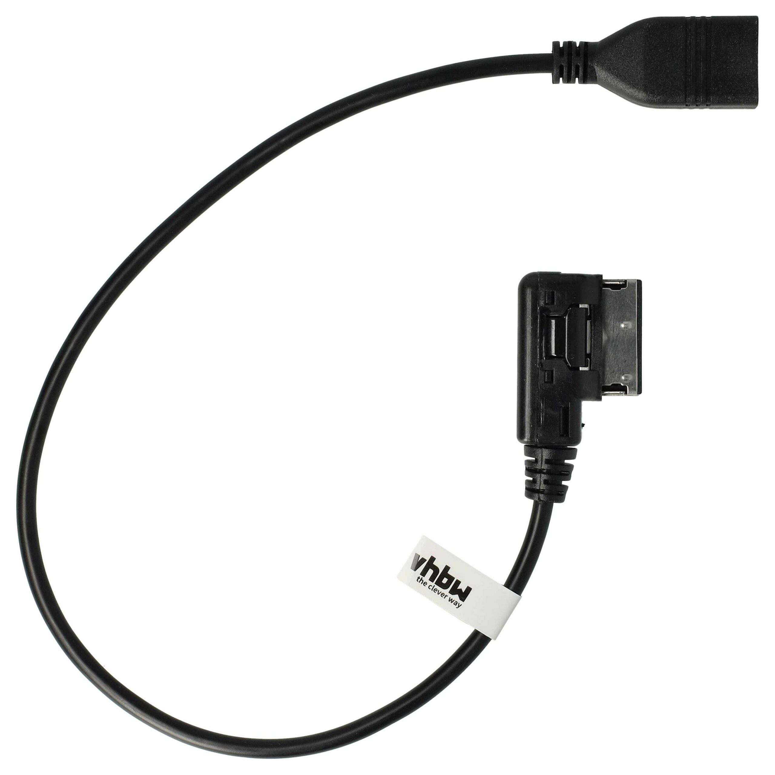 Cabo de Áudio USB para Audi, Seat, Skoda, VW - Adaptador AMI, 16 cm - Image 2