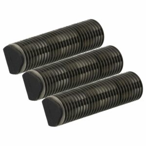 3x Bloco de corte compatível com Braun 350 - preto/prata