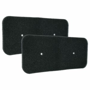 Conjunto de Filtros de Espuma (2x) Compatível com Candy 40006731 Secadora