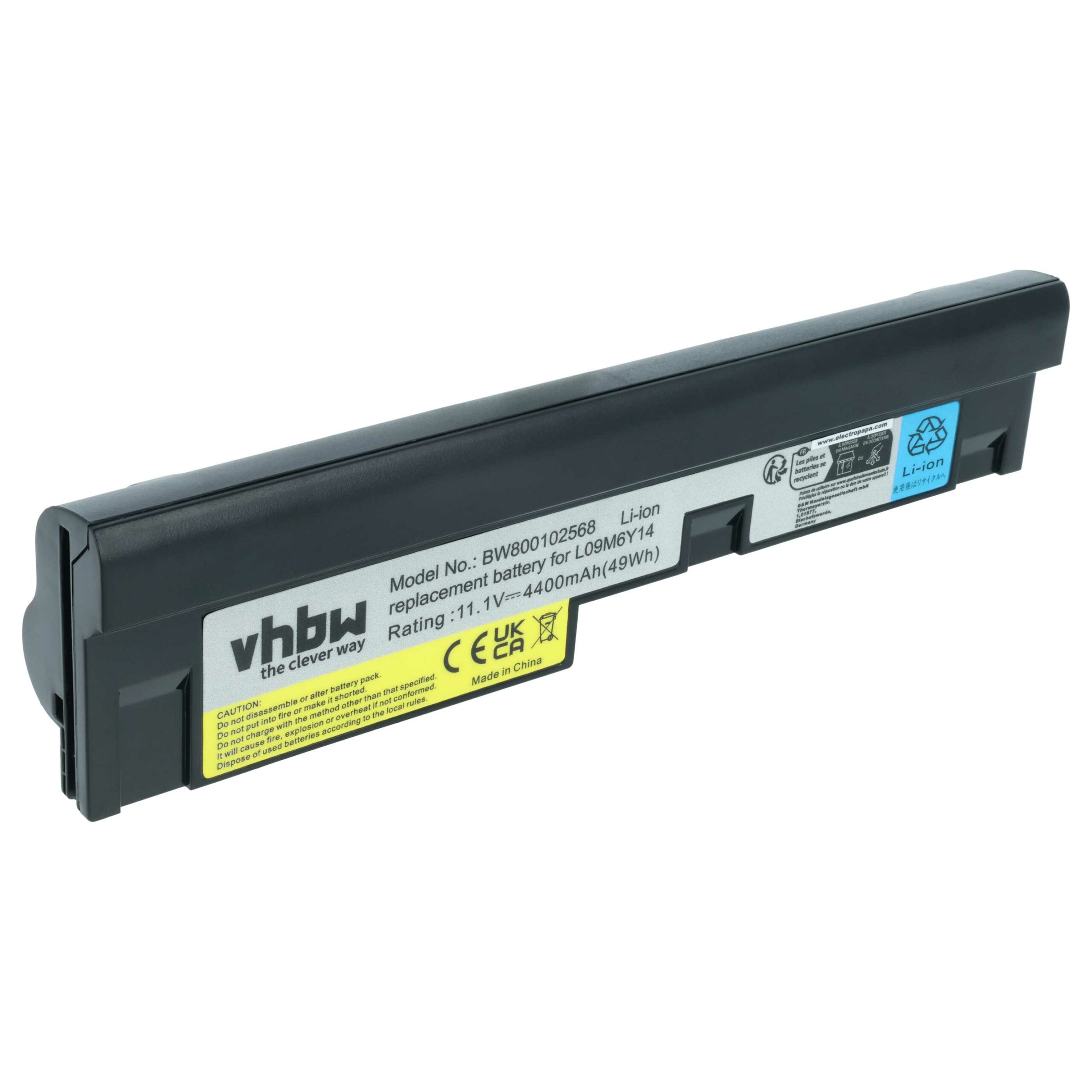 Bateria para Lenovo 121000921, 121000920, 121000919, 121000922 - 4400 mAh 11.1 V Li-Ion vhbw